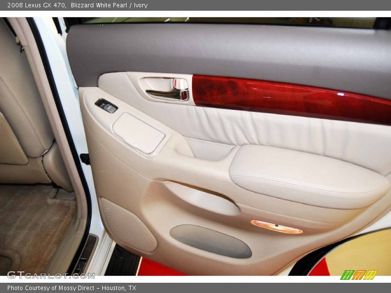 Blizzard White Pearl / Ivory 2008 Lexus GX 470