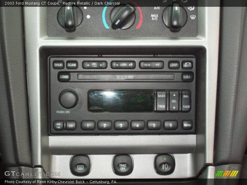 Redfire Metallic / Dark Charcoal 2003 Ford Mustang GT Coupe