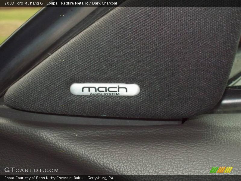 Redfire Metallic / Dark Charcoal 2003 Ford Mustang GT Coupe