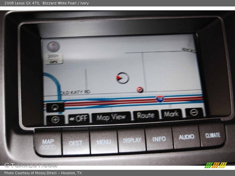 Navigation of 2008 GX 470