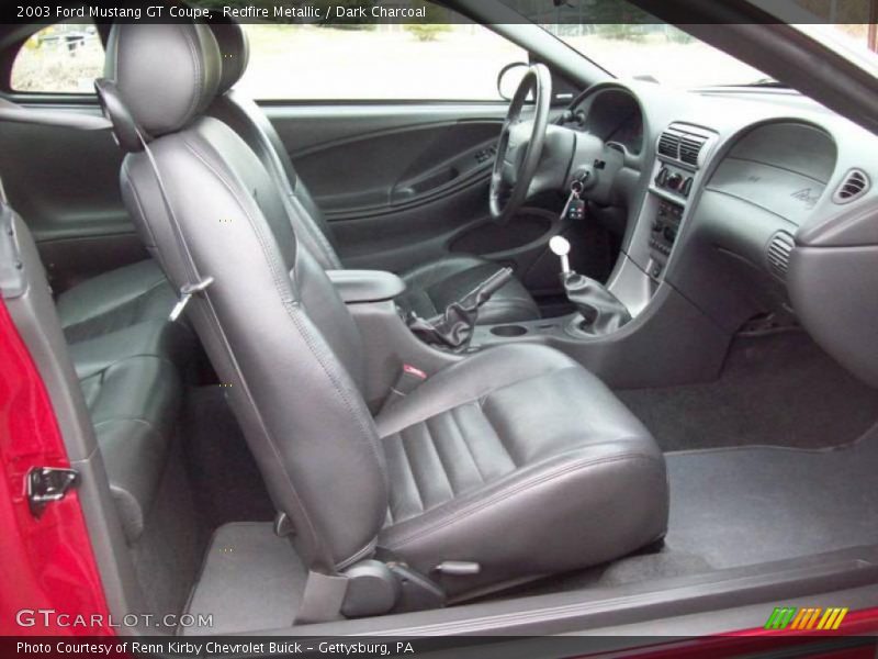 Redfire Metallic / Dark Charcoal 2003 Ford Mustang GT Coupe