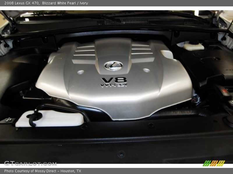  2008 GX 470 Engine - 4.7 Liter DOHC 32-Valve VVT-i V8