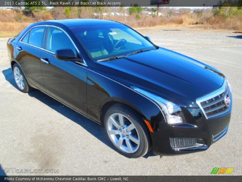 Black Raven / Jet Black/Jet Black Accents 2013 Cadillac ATS 2.5L