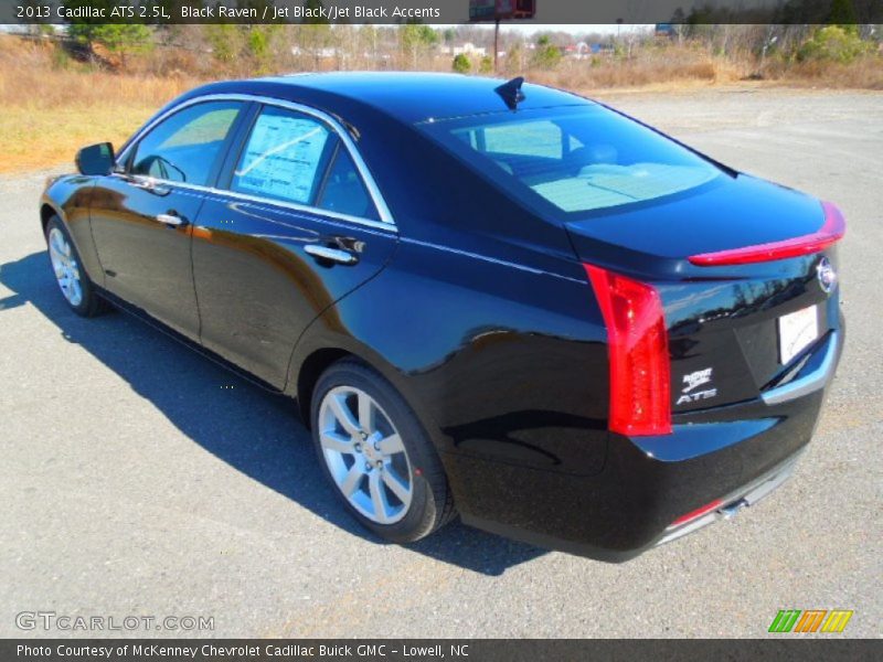 Black Raven / Jet Black/Jet Black Accents 2013 Cadillac ATS 2.5L