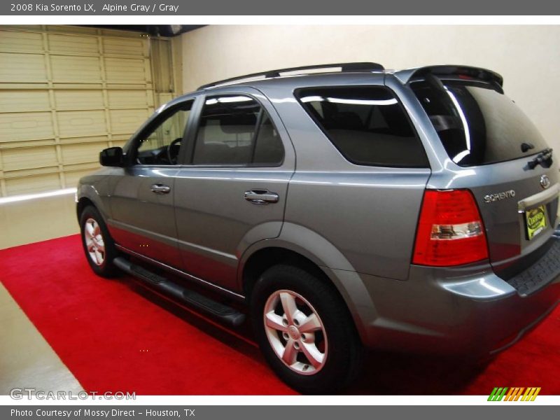 Alpine Gray / Gray 2008 Kia Sorento LX