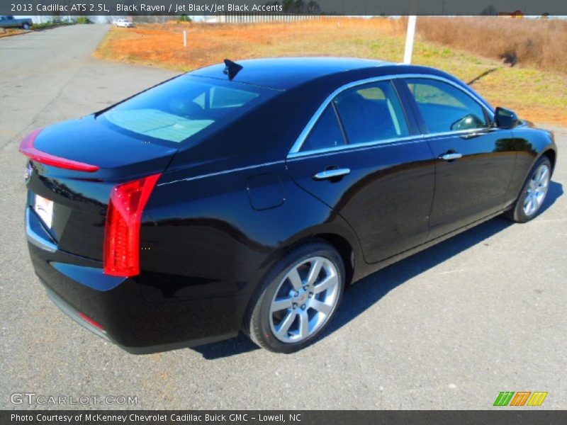 Black Raven / Jet Black/Jet Black Accents 2013 Cadillac ATS 2.5L