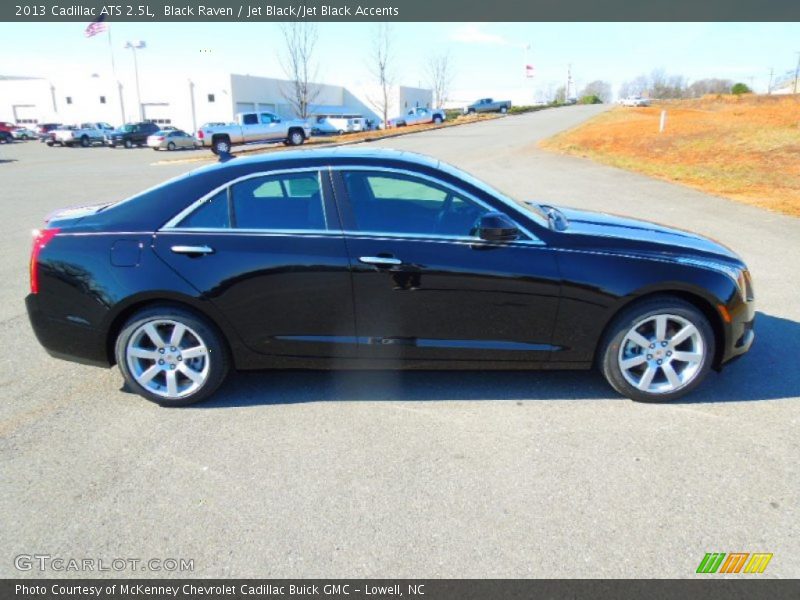 Black Raven / Jet Black/Jet Black Accents 2013 Cadillac ATS 2.5L