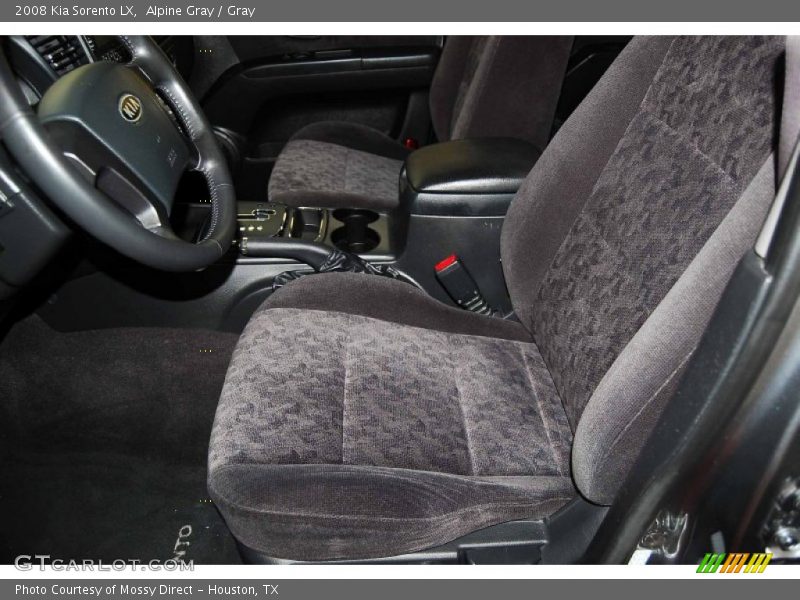 Alpine Gray / Gray 2008 Kia Sorento LX