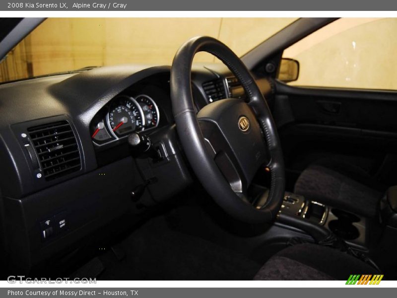 Alpine Gray / Gray 2008 Kia Sorento LX