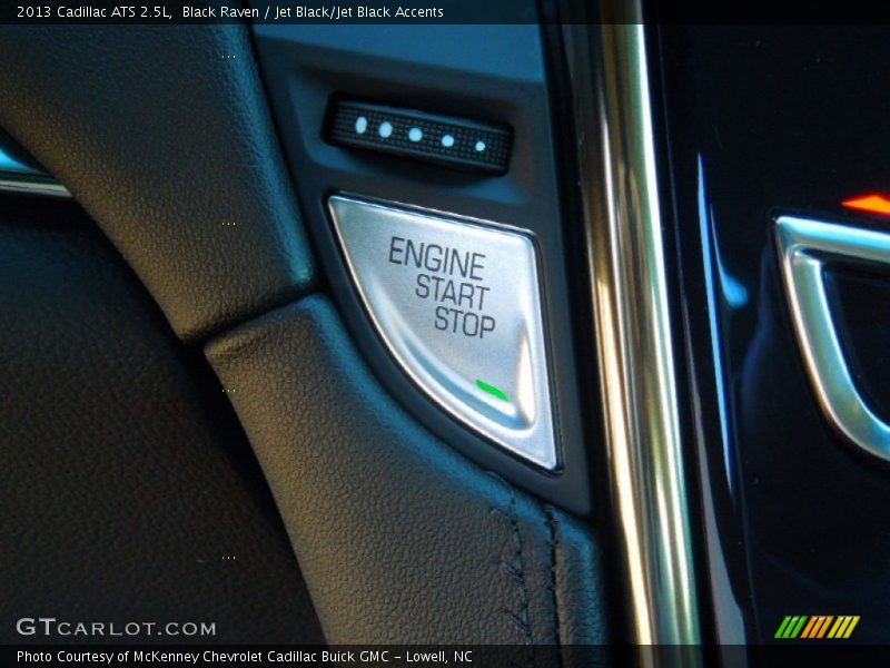 Black Raven / Jet Black/Jet Black Accents 2013 Cadillac ATS 2.5L