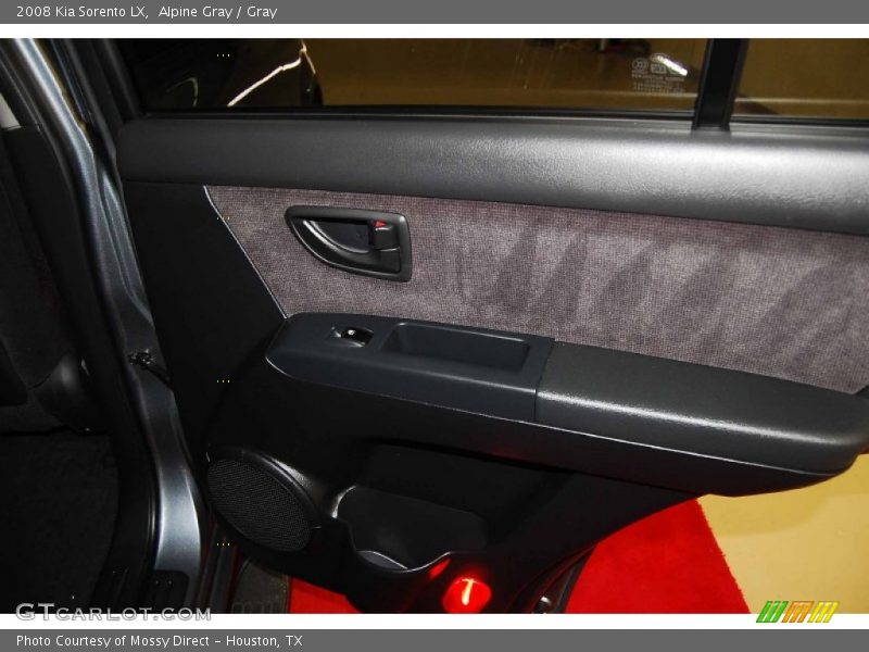 Alpine Gray / Gray 2008 Kia Sorento LX