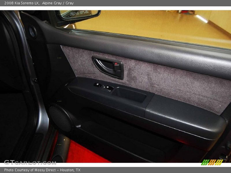 Alpine Gray / Gray 2008 Kia Sorento LX