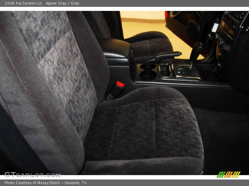 Alpine Gray / Gray 2008 Kia Sorento LX