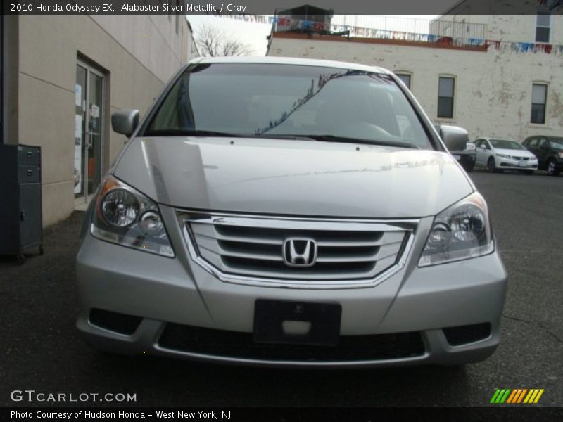 Alabaster Silver Metallic / Gray 2010 Honda Odyssey EX