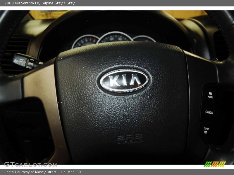 Alpine Gray / Gray 2008 Kia Sorento LX