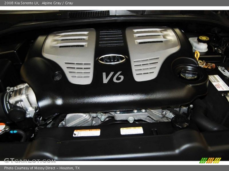 Alpine Gray / Gray 2008 Kia Sorento LX