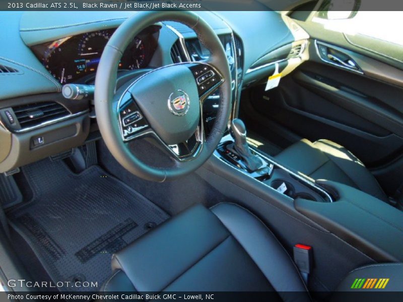 Jet Black/Jet Black Accents Interior - 2013 ATS 2.5L 