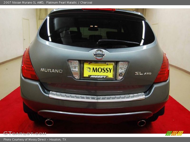 Platinum Pearl Matallic / Charcoal 2007 Nissan Murano SL AWD