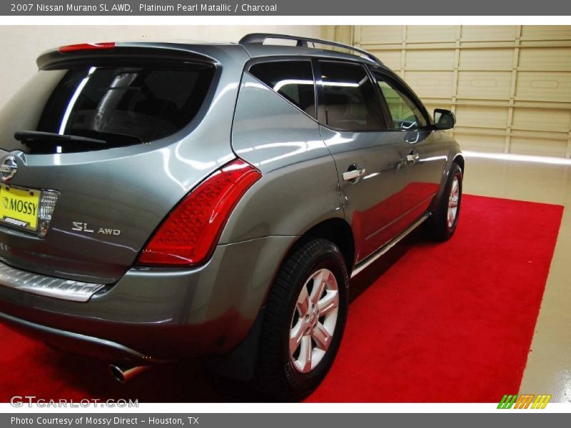 Platinum Pearl Matallic / Charcoal 2007 Nissan Murano SL AWD