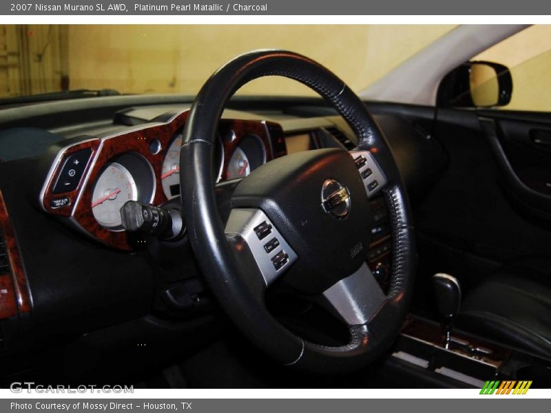 Platinum Pearl Matallic / Charcoal 2007 Nissan Murano SL AWD