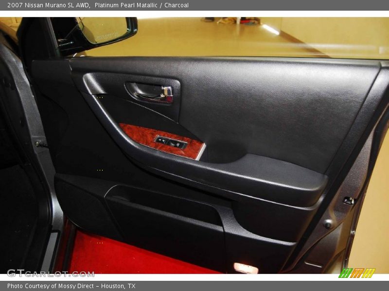 Platinum Pearl Matallic / Charcoal 2007 Nissan Murano SL AWD