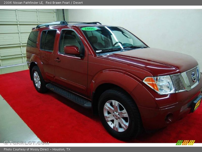 Red Brawn Pearl / Desert 2006 Nissan Pathfinder LE