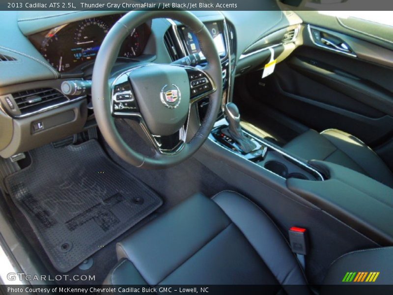 Jet Black/Jet Black Accents Interior - 2013 ATS 2.5L 