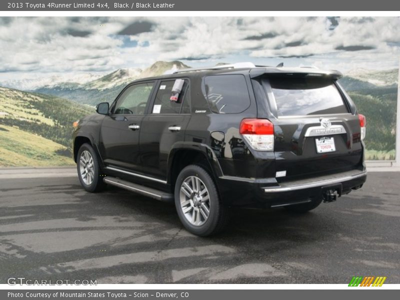 Black / Black Leather 2013 Toyota 4Runner Limited 4x4