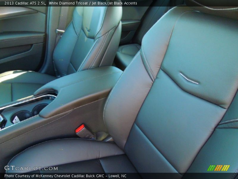 White Diamond Tricoat / Jet Black/Jet Black Accents 2013 Cadillac ATS 2.5L