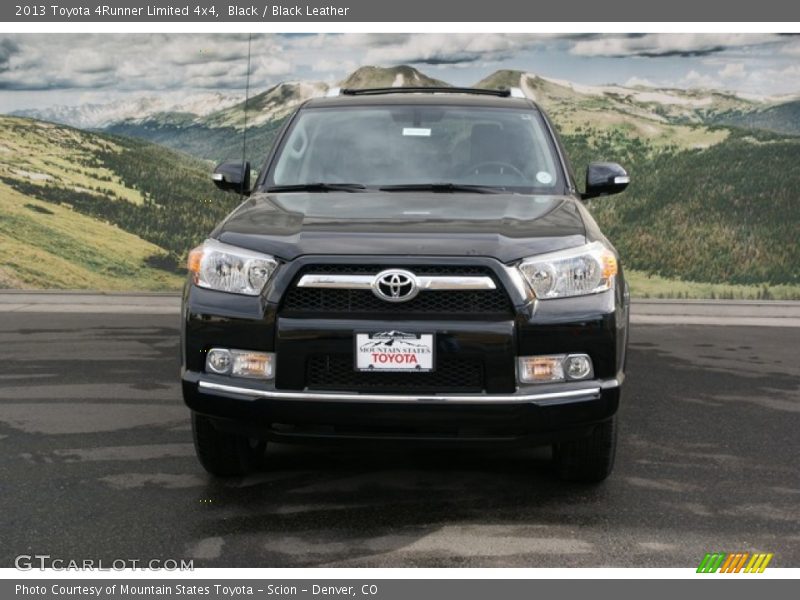 Black / Black Leather 2013 Toyota 4Runner Limited 4x4