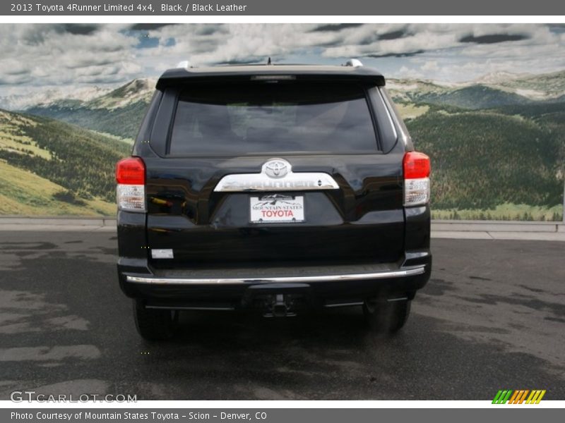 Black / Black Leather 2013 Toyota 4Runner Limited 4x4