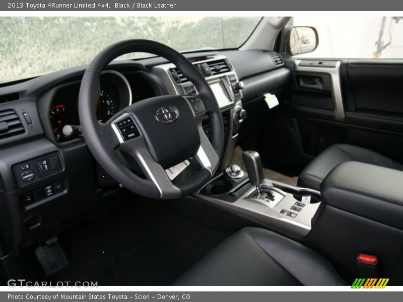 Black / Black Leather 2013 Toyota 4Runner Limited 4x4