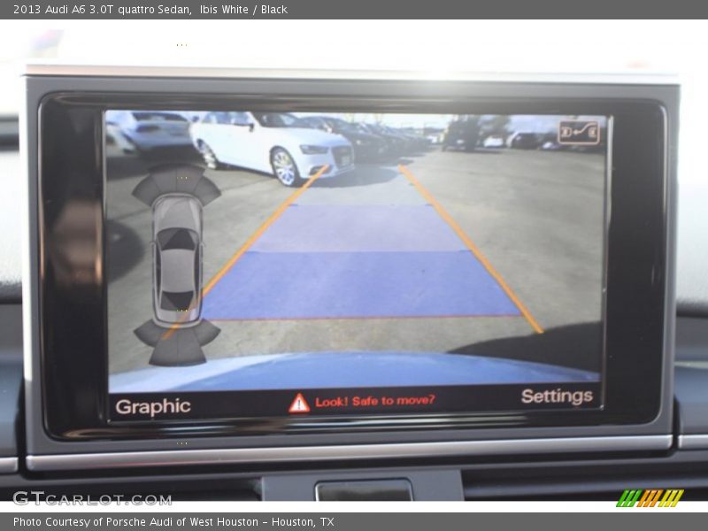 Ibis White / Black 2013 Audi A6 3.0T quattro Sedan
