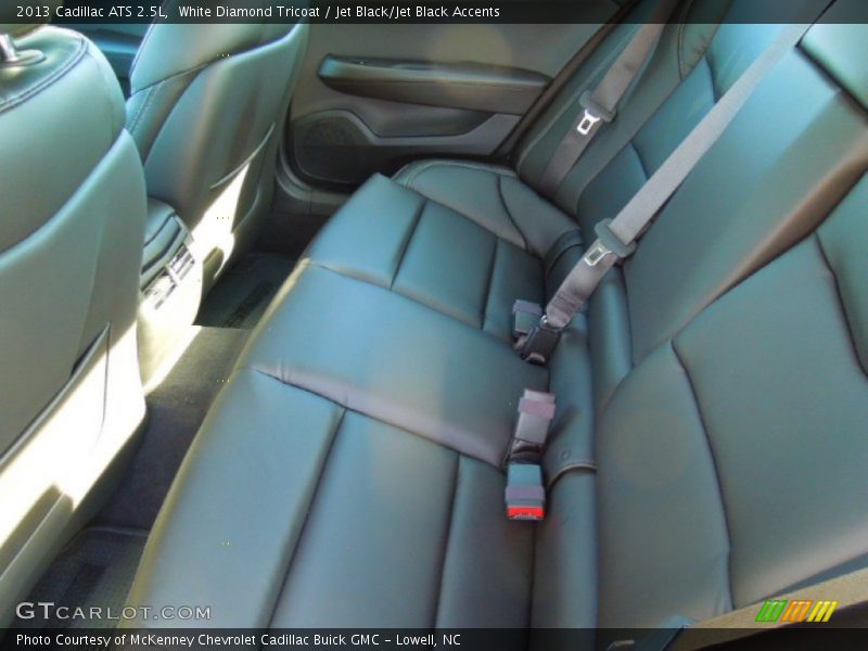 White Diamond Tricoat / Jet Black/Jet Black Accents 2013 Cadillac ATS 2.5L