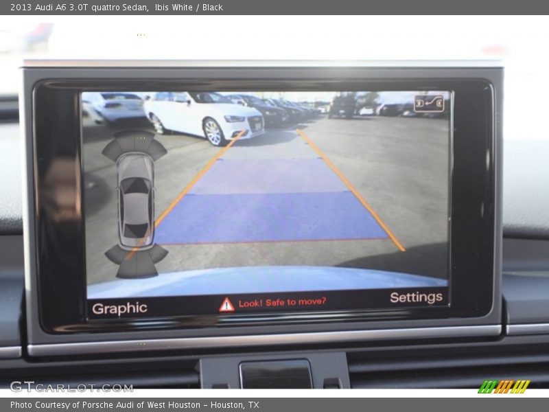 Ibis White / Black 2013 Audi A6 3.0T quattro Sedan