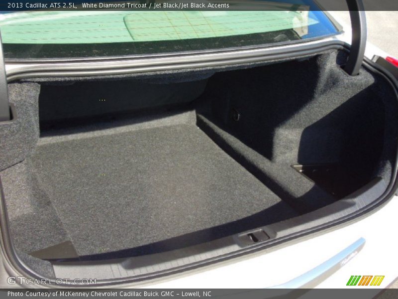 White Diamond Tricoat / Jet Black/Jet Black Accents 2013 Cadillac ATS 2.5L