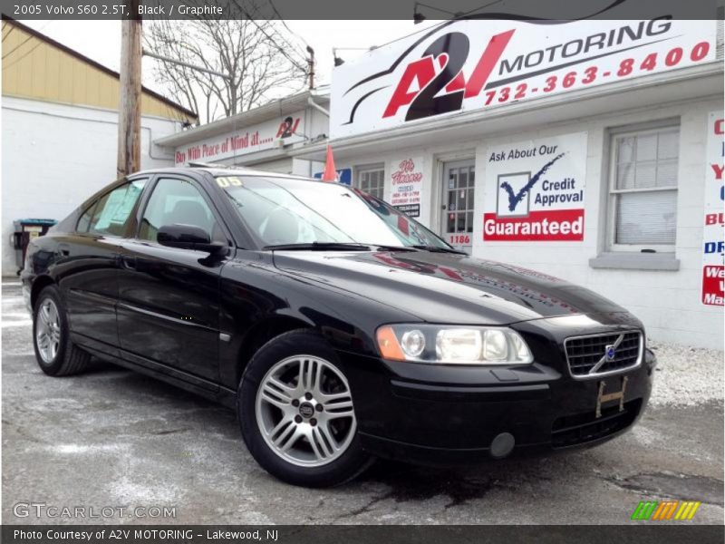 Black / Graphite 2005 Volvo S60 2.5T