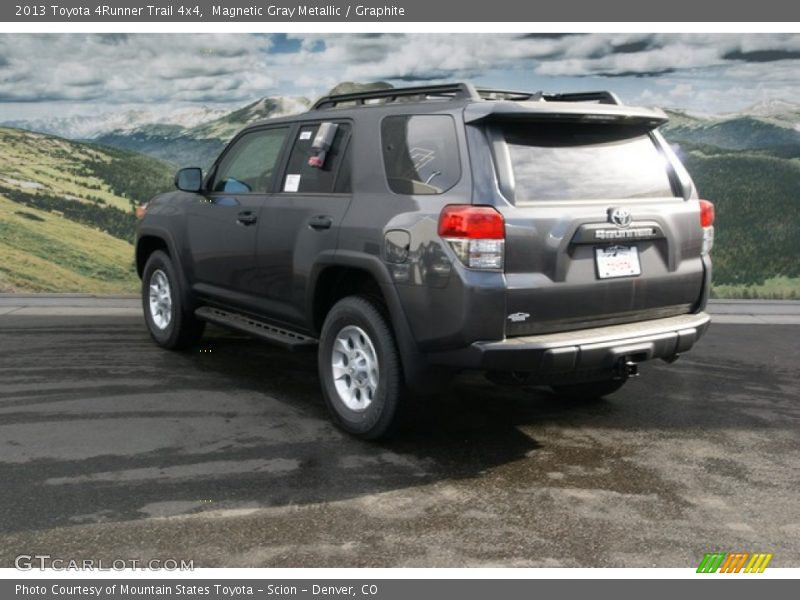 Magnetic Gray Metallic / Graphite 2013 Toyota 4Runner Trail 4x4