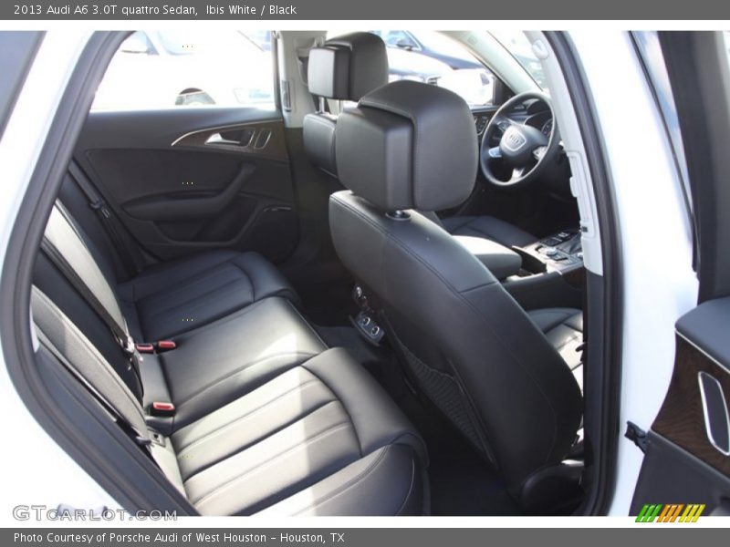 Ibis White / Black 2013 Audi A6 3.0T quattro Sedan
