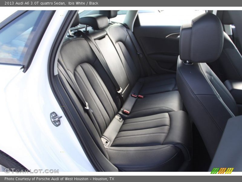 Ibis White / Black 2013 Audi A6 3.0T quattro Sedan