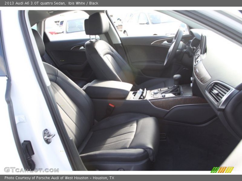 Ibis White / Black 2013 Audi A6 3.0T quattro Sedan