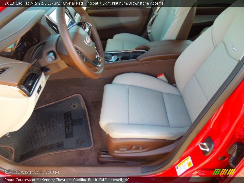 Front Seat of 2013 ATS 2.5L Luxury