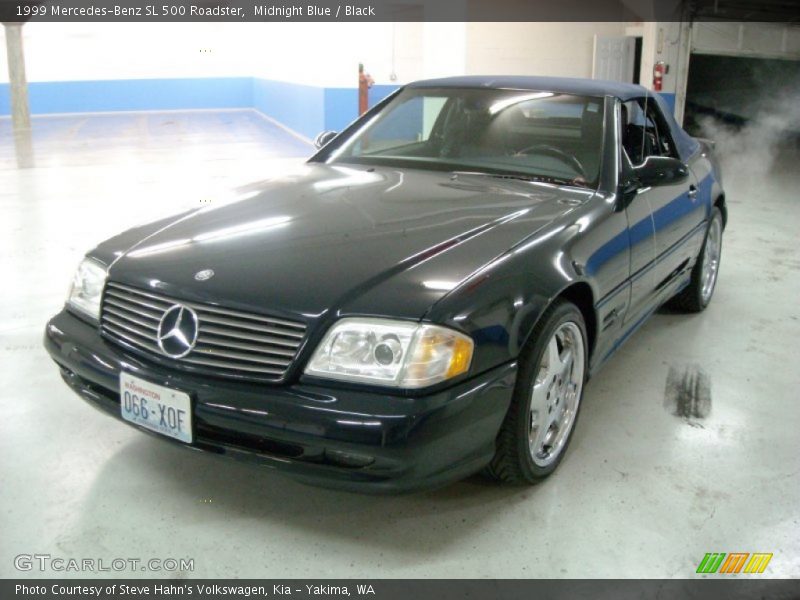 Midnight Blue / Black 1999 Mercedes-Benz SL 500 Roadster