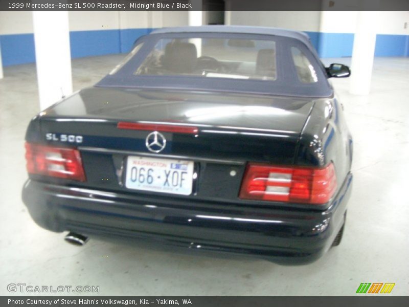 Midnight Blue / Black 1999 Mercedes-Benz SL 500 Roadster