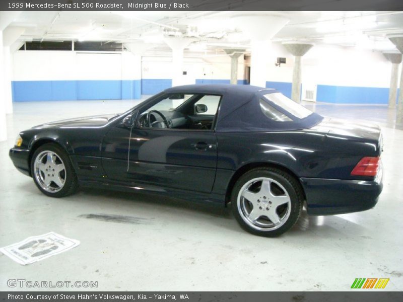 Midnight Blue / Black 1999 Mercedes-Benz SL 500 Roadster