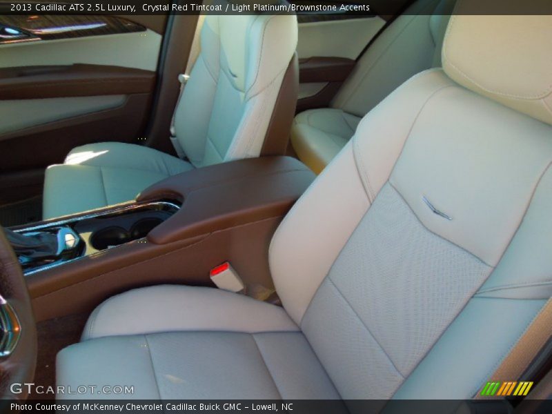 Front Seat of 2013 ATS 2.5L Luxury