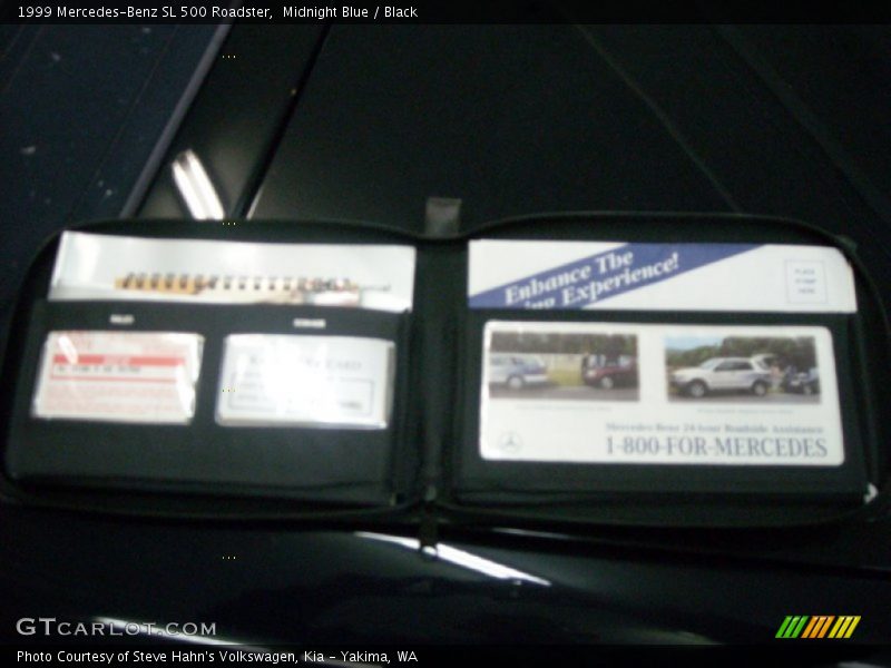 Midnight Blue / Black 1999 Mercedes-Benz SL 500 Roadster