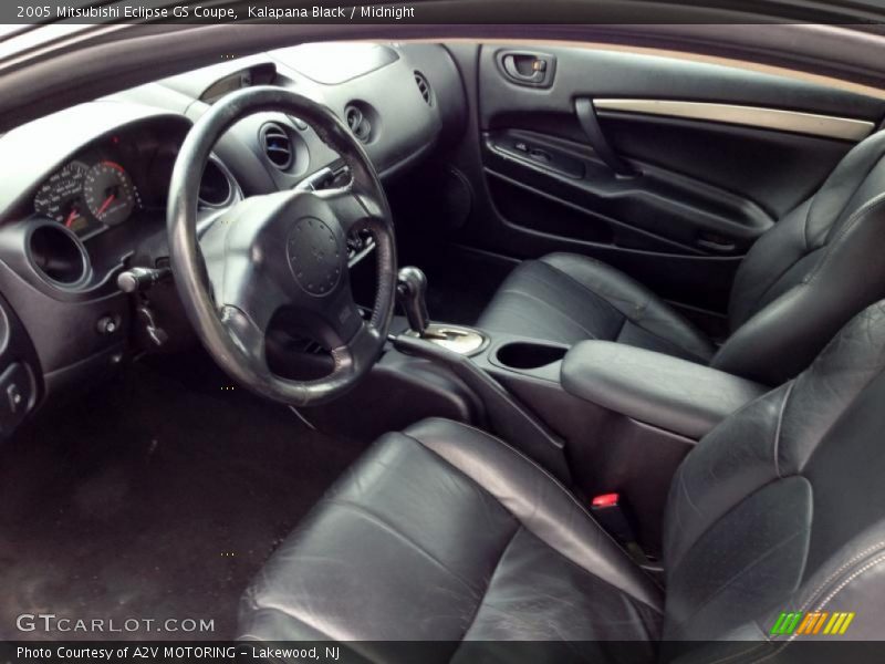 Midnight Interior - 2005 Eclipse GS Coupe 