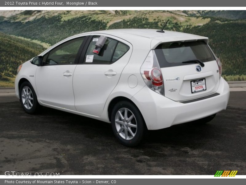 Moonglow / Black 2012 Toyota Prius c Hybrid Four