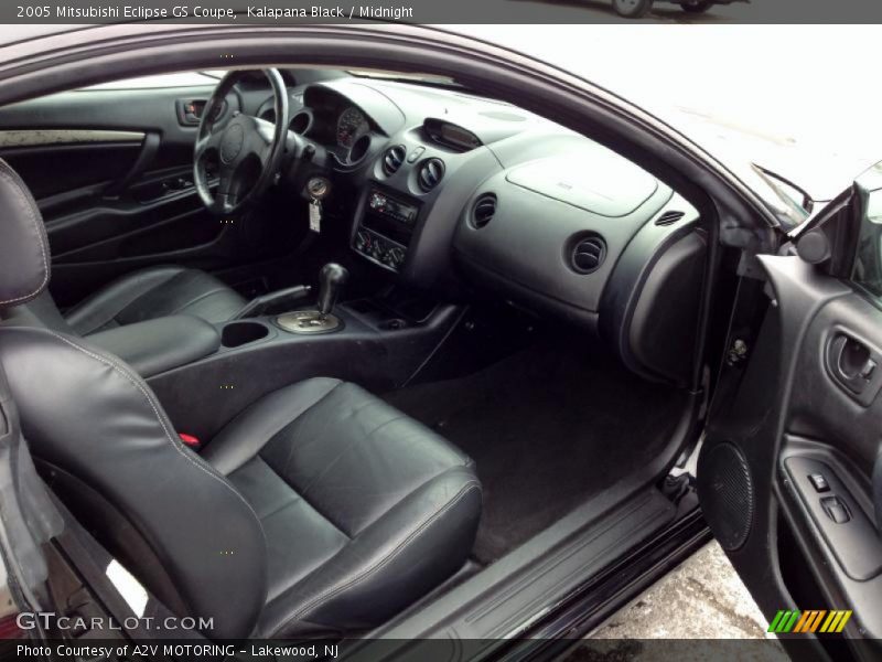  2005 Eclipse GS Coupe Midnight Interior